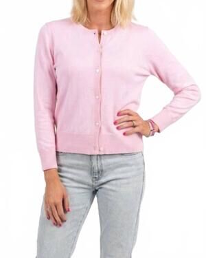 NEW B.YOUNG bymmorla button front cardigan in pink